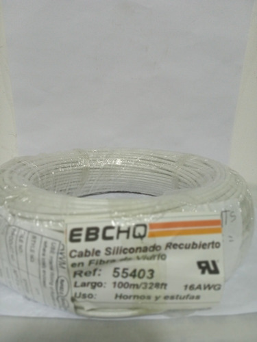 Cable Para Alta Temperatura#16 200°c Ebchq