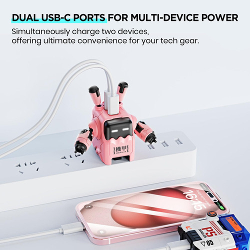 \/ Para A Cargador Gravastar Delta35 De 35 W, Usb C, Gan