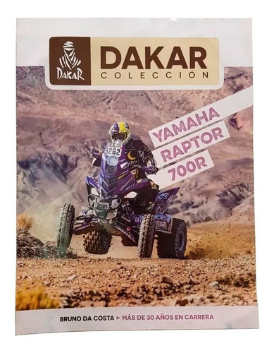 Imagen 2 de 10 de Libros + Coleccionables Dakar Cuatriciclos Yamaha 1 Y 2
