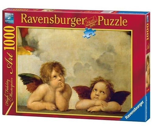 Ravensburger 1000 Pzs Raffaelo Cherubin 15544 Rdelhobby Mza