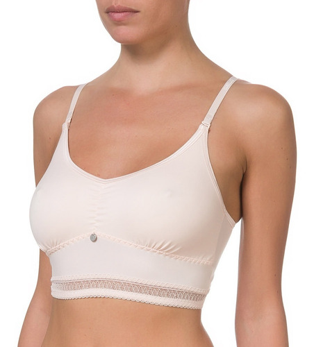 Selu Corpiño Top Lycra Puntilla Microfibra 4288