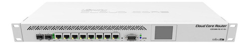 Router MikroTik Cloud Core CCR1009-7G-1C-1S+ blanco 100V/240V