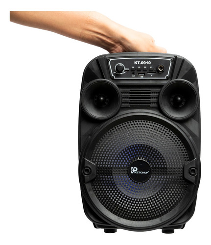 Imagem 3 de 9 de Caixa De Som Amplificada Bluetooth Usb Para O Carregamento