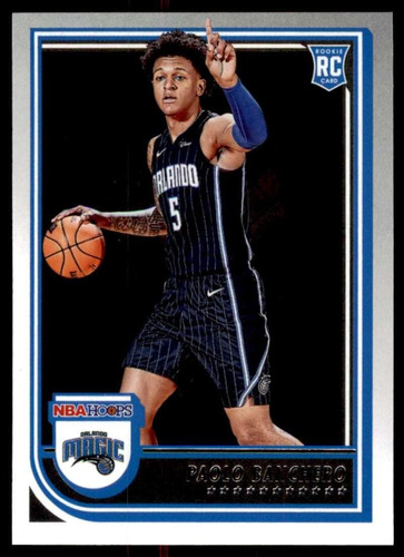 Panini Nba Hoops 231 Paolo Banchero Nm-mt Rc Rookie Orlando 