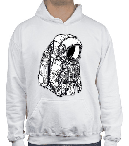 Sudadera Con Diseño Astronauta Ia Nasa - Smartee Mx