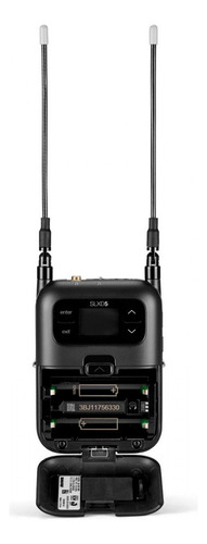 Shure Slxd35-g58, Sistema Plug On Con Transmisor Y Receptor Color Negro