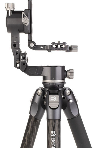 Imagem 4 de 10 de Cabeça Gimbal Dobrável Benro Gh2f P/ Teleobjetiva Até 10kg