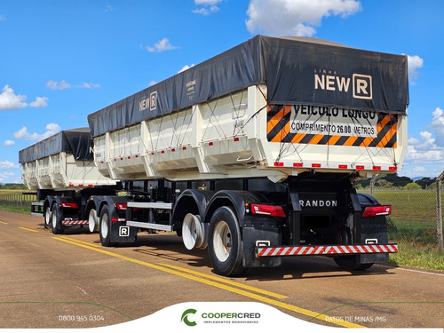 Rodocaçamba Randon Basculante 9 Eixos Sem Pneus 2023/2024