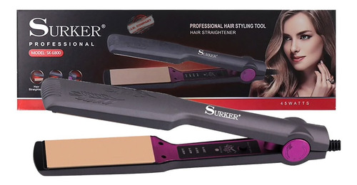 Plancha Para Cabello Profesional Alaciadora Ceramica Sk-6800