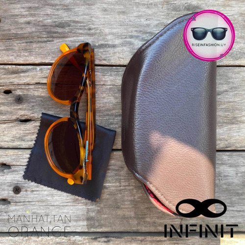 Lentes De Sol Infinit Manhattan Orange Rise In Fashion