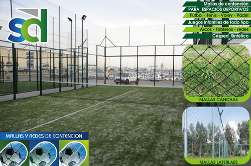Imagen 4 de 7 de 100% Mallas Y Redes Perimetrales Para Espacios Deportivos