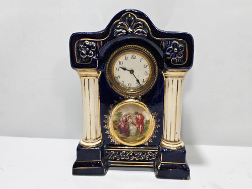 Antiguo Reloj De Mesa Chimenea Josef Strnact Js Austria