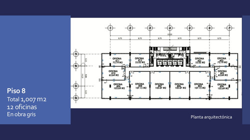 Imagen 7 de 13 de Oficinas Nuevas En Venta - Renta. 12 Unidades. 8o Piso Completo. Torre Albia. Zona San Pedro. Oportunidad Unica!
