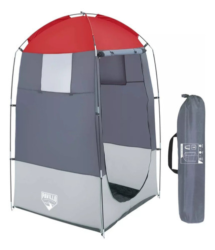 Carpa Cambiador Baño Portatil Camping Playa Diseño Bestway