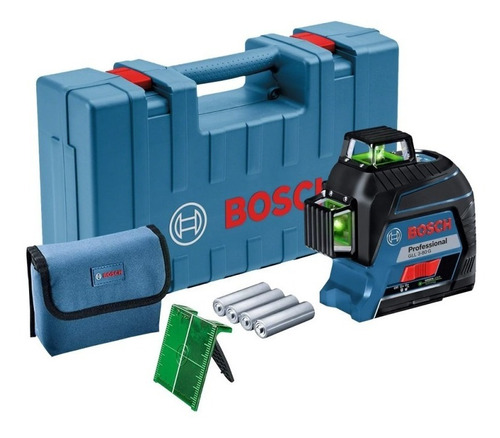 Nivel Láser Profesional Bosch Gll 3-80 G Líneas Verdes