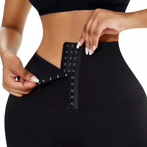 Leggins Lycra Malla Deportiva Faja Cintura Alta