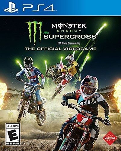 Monster Energy Supercross El Videojuego Oficial De Playstati