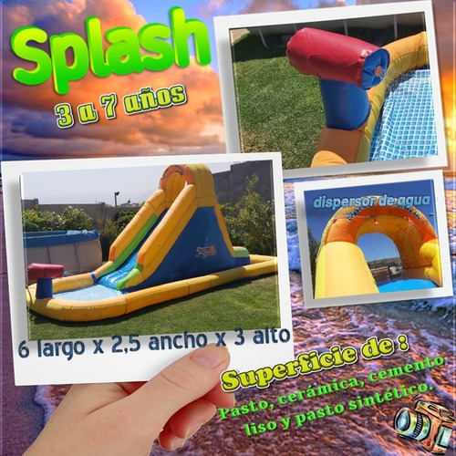 Imagen 5 de 10 de Arriendo De Juegos Inflables Acuáticos Y Tradicionales.
