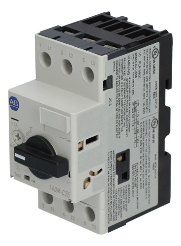 Guardamotor Allen-bradley 140m-c2e-c10-cg 10a Termomagnético (Usado)