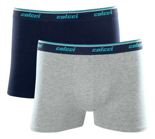Kit 2 Cuecas Boxer Colcci Cotton Premium Original Masculino 