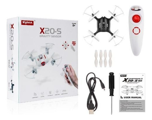 Drone Syma X20-S negro 1 batería