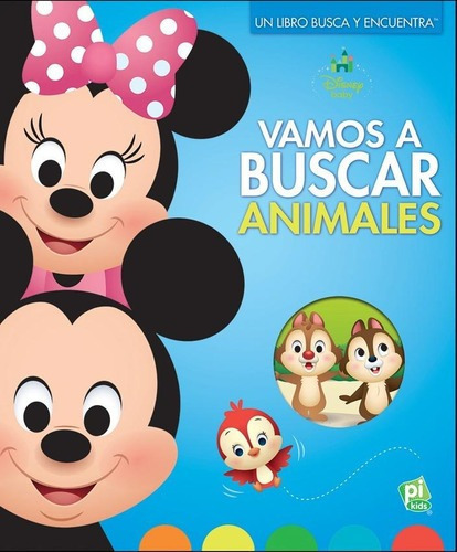 Disney Baby Vamos A Buscar Animales - Disney, De Disney. Editorial Dial Book En Español