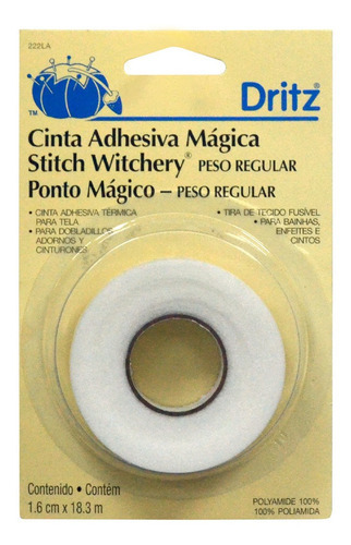 Cinta Adhesiva Mágica Peso Regular - Dritz 222la