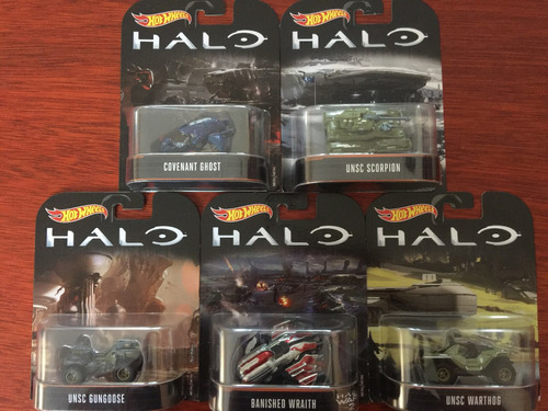Halo Hot Wheels Colección Completa Nuevos Envió Gratis