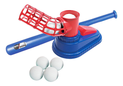 Máquina Lanzadora De Béisbol Para Niños Máquina De Rojo