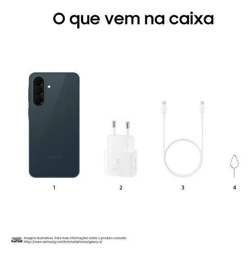 Celular Samsung Galaxy A37 5G 256GB, 8GB RAM, Câmera 50MP