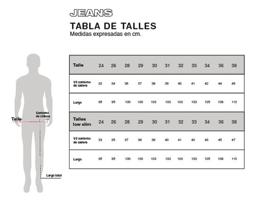Jean Hombre Regular Tasha Tascani
