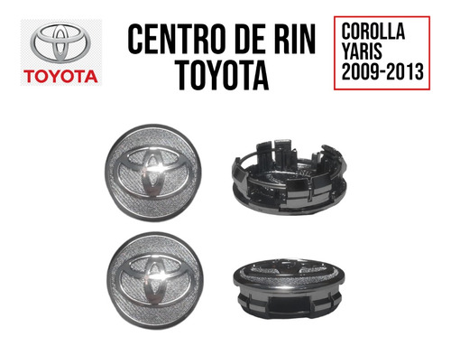 Centro De Rin Toyota Corolla O Yaris 2009-2013