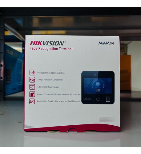 Leitor Facial Digital Hikvision Ds-k1t343mwx Wi-fi Terminal