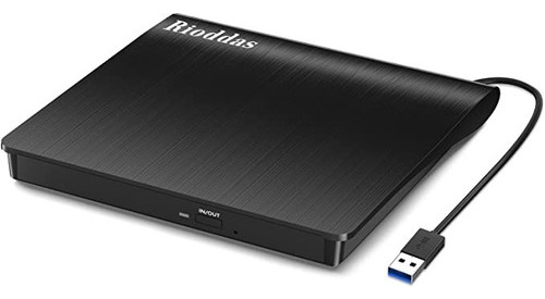 Unidad De Cd Externa Rioddas, Unidad De Cd / Dvd / -rw Porta