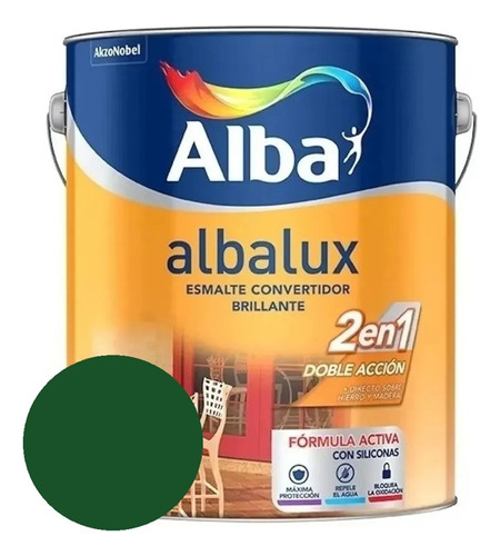 Albalux 2 En 1 Verde Ingles G2 X 10 Lt Solo Envio