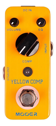 Pedal de compresor óptico Mooer Yellow Comp Mcs2 - Pd0871