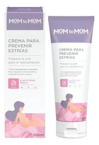  Crema Para Prevenir Estrias  Mom To Mom 250ml
