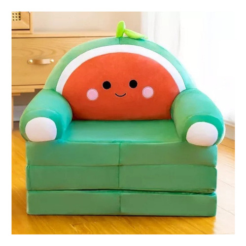 Sofá Plegable Para Niños Pequeños, Sillón, Funda Lavable