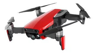 Drone DJI Mavic Air Fly More Combo con cámara 4K flame red 3 baterías