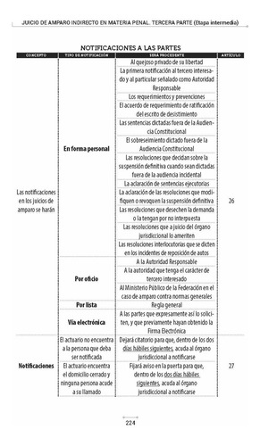 Juicio De Amparo Indirecto En Materia Penal Tercera Parte (etapa Intermedia, Juicio Y Ejecución)