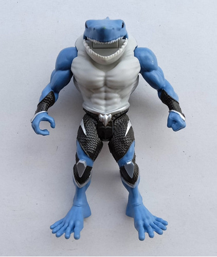 Figura Monster Jam, Big Tooth, Tiburón Musculoso, Sharkman