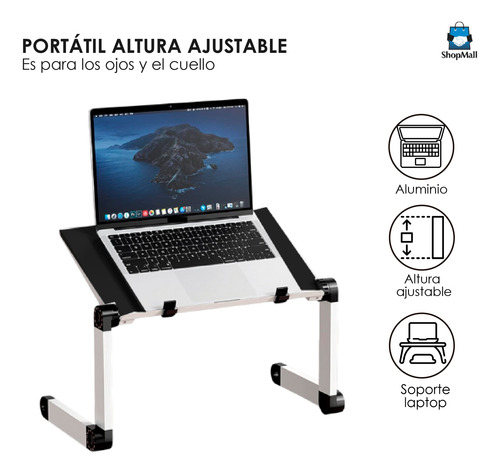 Mesa Plegable Laptop Portátil Desayunador Oficina Estudiante