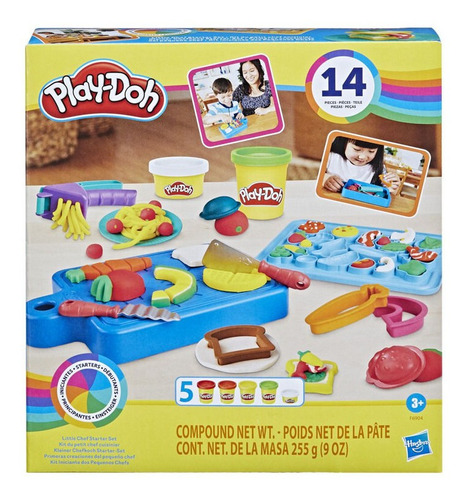 Masas Play-doh Primeras Creaciones Del Pequeño Chef