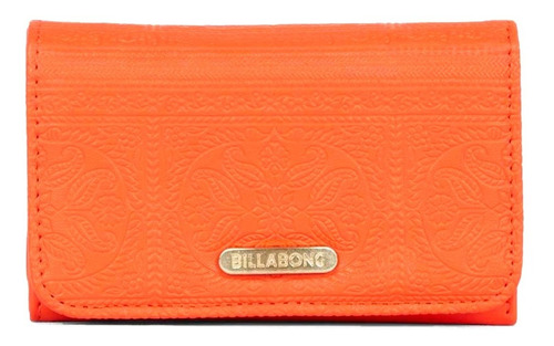 Billetera Billabong Flora Wallet Mandarin Mujer Jawtvbfw