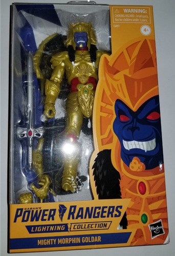 Goldar Power Rangers Lightning Collection Detalles Empaque
