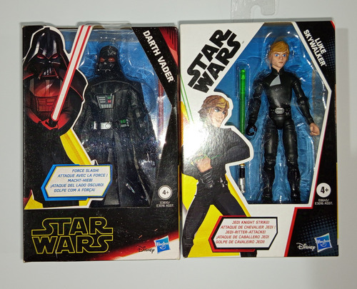 Luke Skywalker Darth Vader Galaxy Of Adventure (Usado)