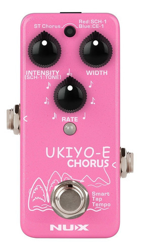 Pedal Nux Nch-4 Ukiyo-e Chorus - Oddity Color Rosa