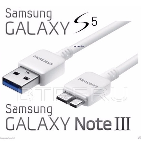 Cable Usb 3.0 Para Samsung Galaxy Note 3 N900 S5 Original