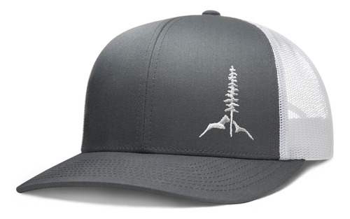 Larix Trucker Hat - Tamarack Mountain (gris, Gorros De Camio