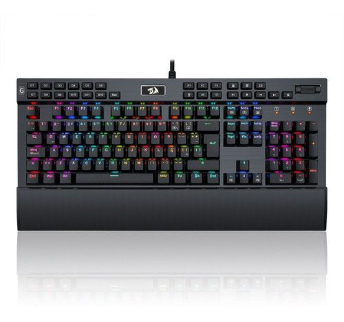 Teclado Mecánico Gamer Redragon Yama K550 Spanish Negro Idioma Español